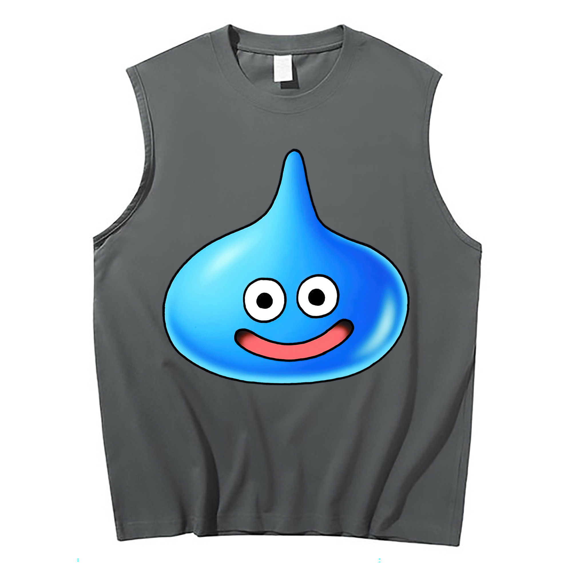 （画像用） ドラゴンクエスト Doragon Kuesuto Dragon Quest コットン100％タンクトップ（フロントプリント）